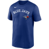Toronto Blue Jays NIke Wordmark Legend Royal T-Shirt - Pro League Sports Collectibles Inc.