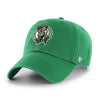 Boston Celtics Green NBA 47 Brand Clean Up Adjustable Buckle Back Hat - Pro League Sports Collectibles Inc.