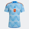 Spain National Team World Cup Adidas 2022 Blue Road Replica Stadium Jersey - Pro League Sports Collectibles Inc.