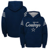 Youth Dallas Cowboys Navy The Champ Is Here Pullover Hoodie - Pro League Sports Collectibles Inc.