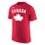Team Canada Nike Alternate Core Cotton T-Shirt - Red