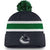 Vancouver Canucks Fanatics Branded 2020 NHL Draft Authentic Pro Cuffed Pom Knit Hat