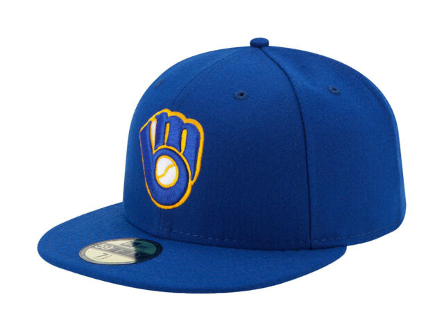 Milwaukee Brewers New Era Royal Blue Authentic Collection On-Field
