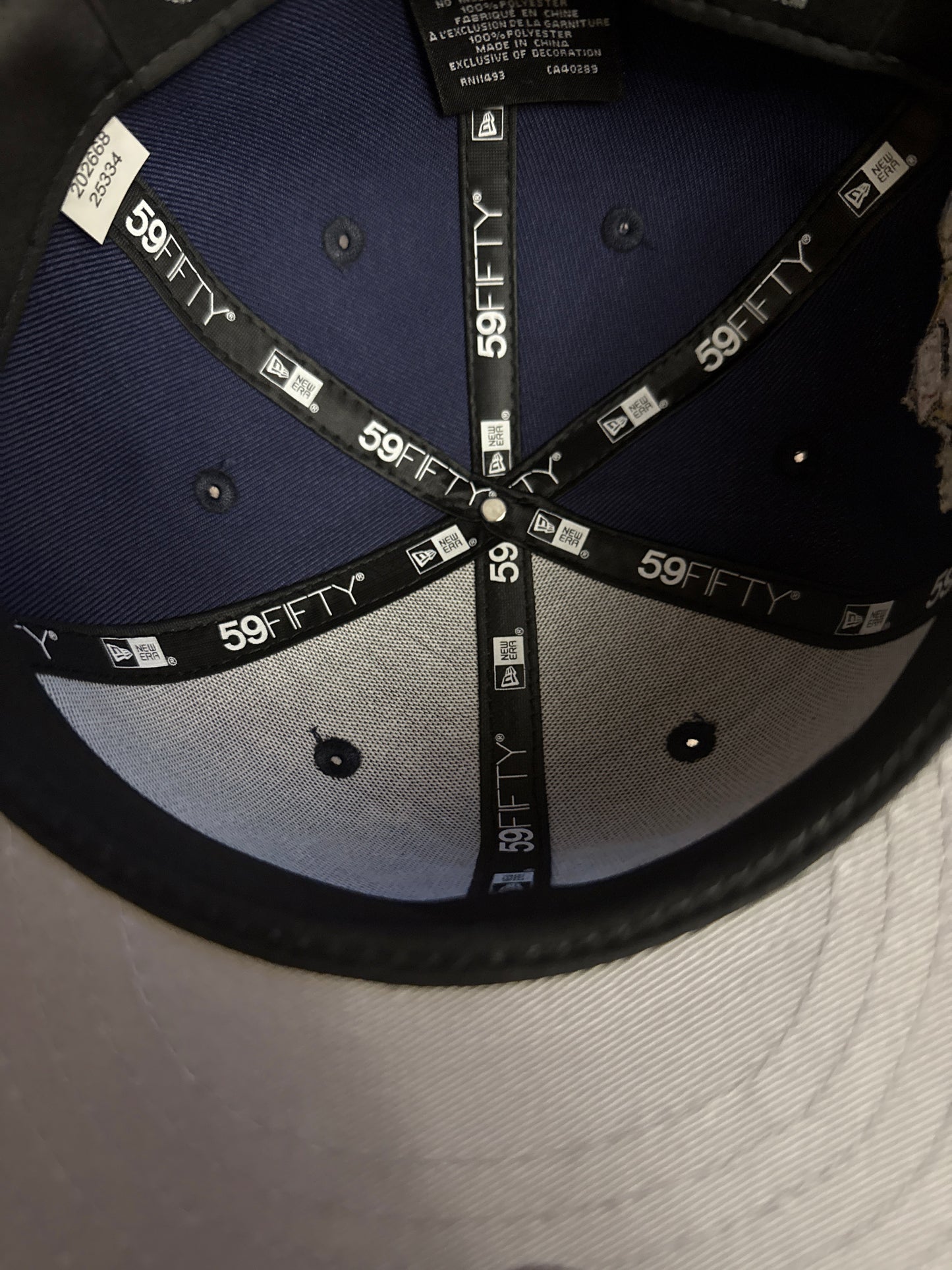 Toronto Blue Jays New Era Navy/Powder Blue Alternate 4 - 2025 World Series 59FIFTY Fitted Hat with Embroidered WS