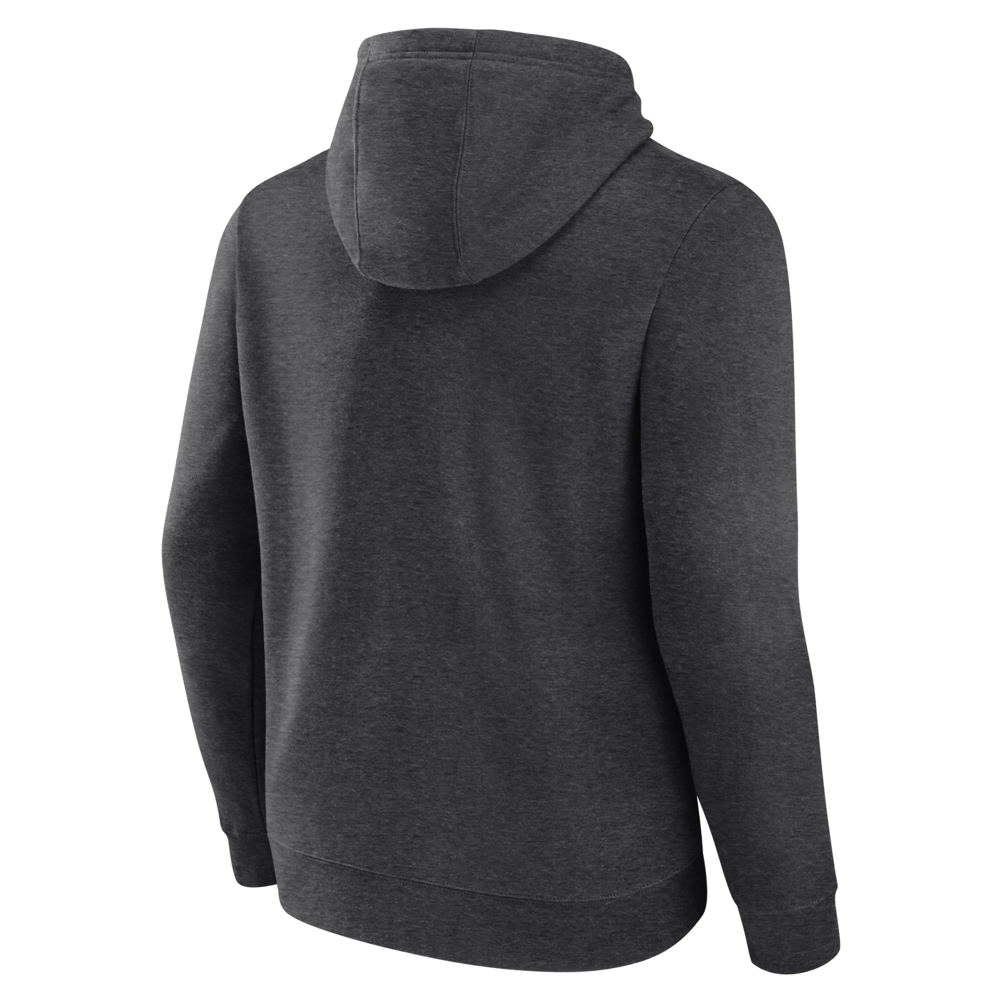 Buffalo Bills Primary Team Logo Fitted Fanatics Pullover Hoodie - Charcoal