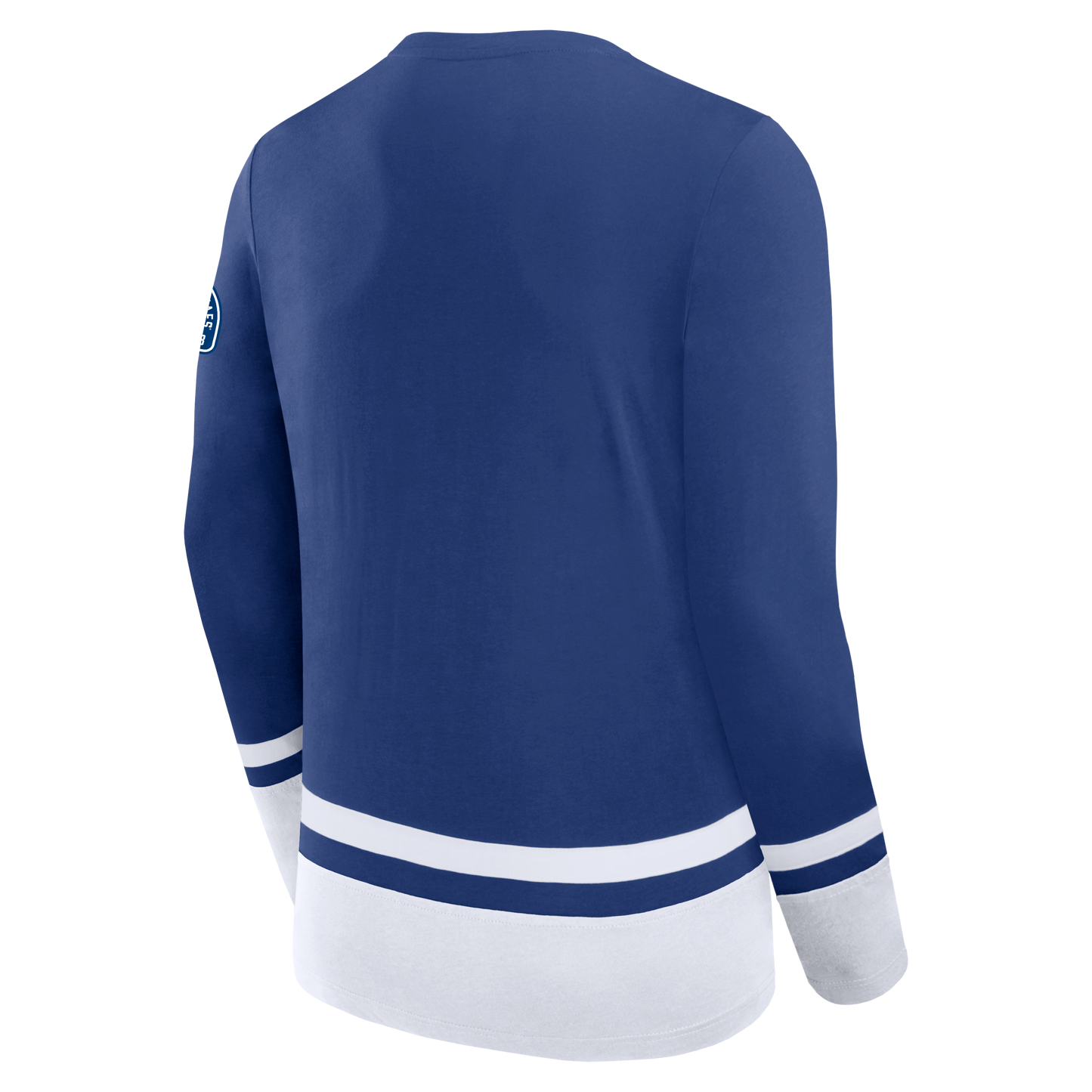 Toronto Maple Leafs Fanatics Blue Inside Line Fleece Pullover Hoodie