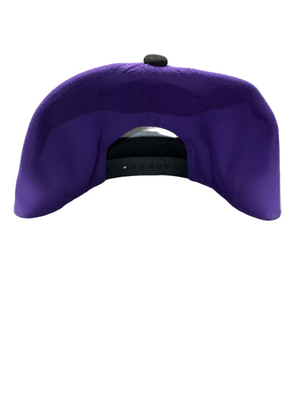 Toronto Raptors New Era Retro OG Raptor 9FORTY A-Frame Adjustable Hat - Purple/Black