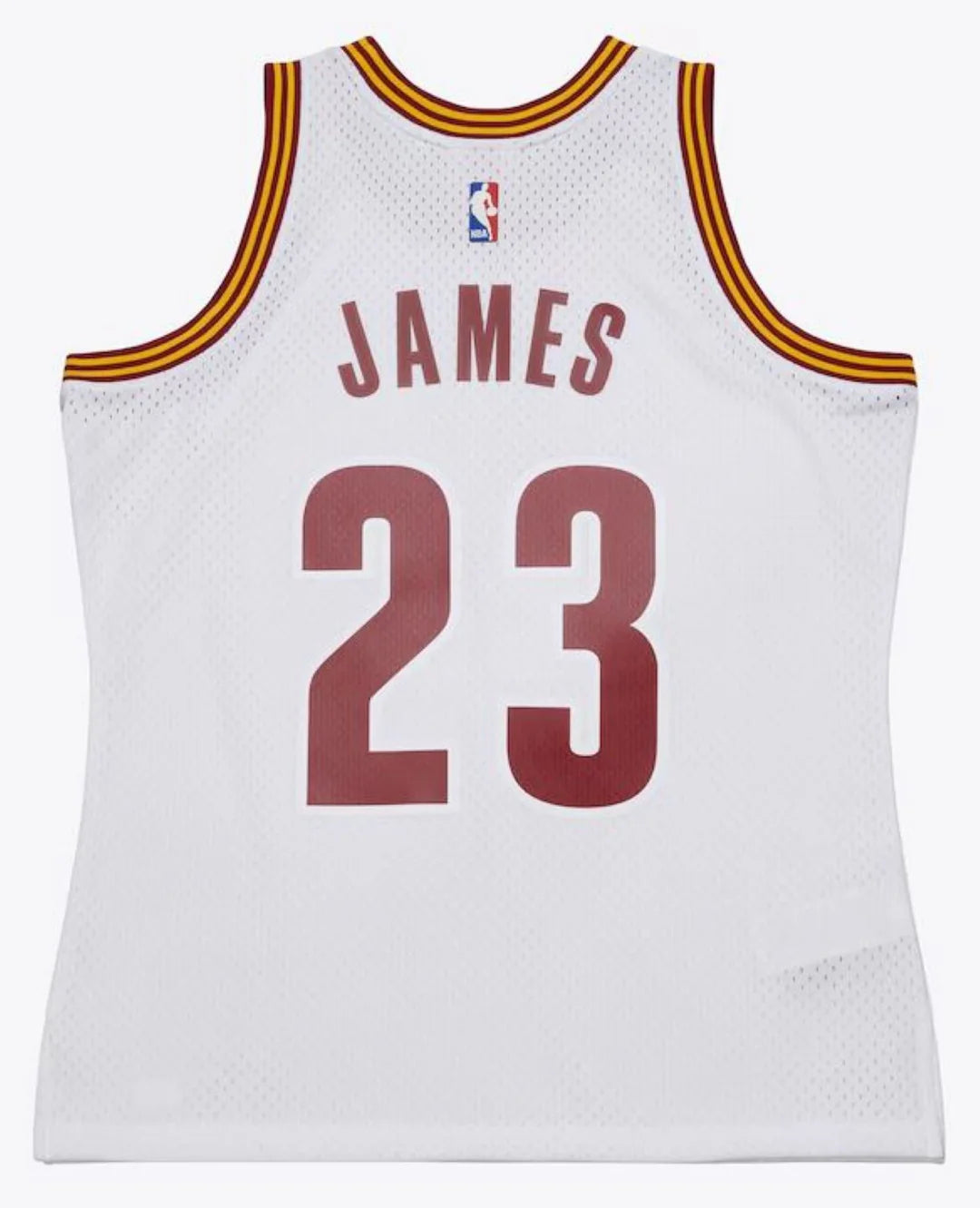 LeBron James #23 Cleveland Cavaliers Mitchell & Ness 2015-16 Hardwood Classics Swingman Throwback Home Jersey - White