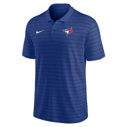 Toronto Blue Jays Nike Royal Authentic Collection Victory Performance Striped Polo - Pro League Sports Collectibles Inc.