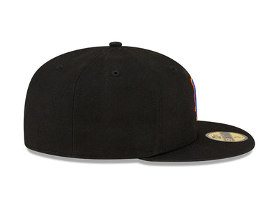 New York Mets 2024 New Era Black Alternate Authentic Collection On-Field 59FIFTY Fitted Hat