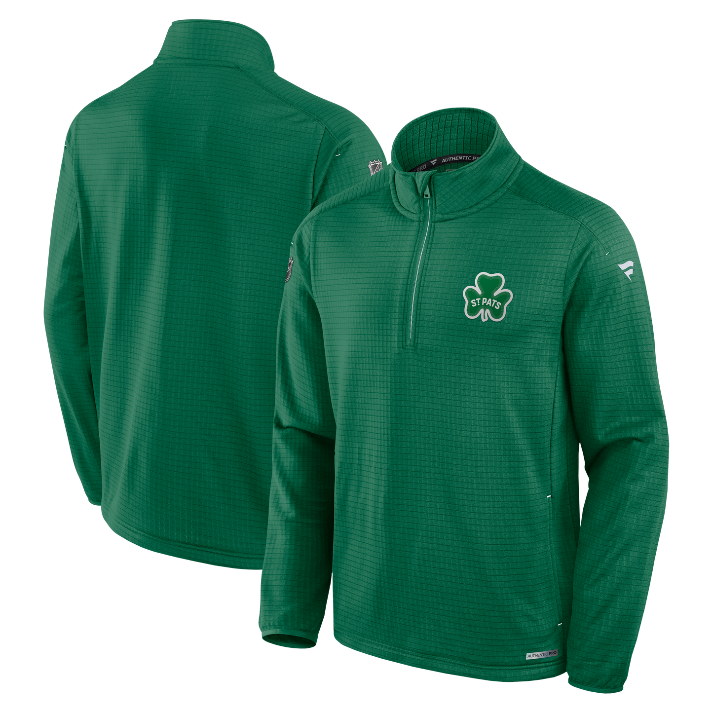 Toronto St. Pats Fanatics Branded Authentic Pro Green - 1/4 Zip