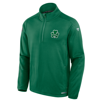 Toronto St. Pats Fanatics Branded Authentic Pro Green - 1/4 Zip