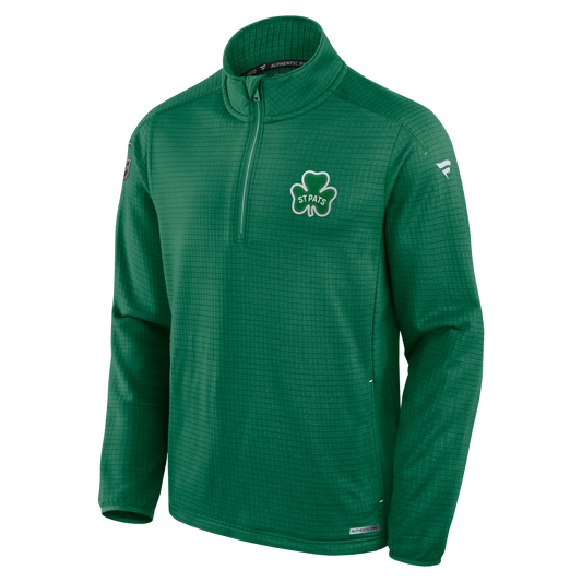 Toronto St. Pats Fanatics Branded Authentic Pro Green - 1/4 Zip