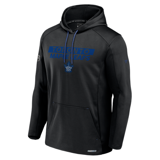 Toronto Maple Leafs Fanatics Branded Authentic Pro Black - Pullover Hoodie