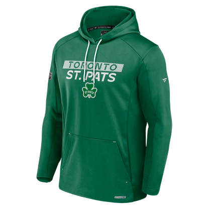 Toronto St. Pats Fanatics Branded Authentic Pro Green - Pullover Hoodie - Pro League Sports Collectibles Inc.