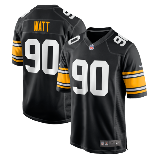 T.J. Watts #90 Pittsburgh Steelers 2023 Nike Game Finished Jersey - Black - Pro League Sports Collectibles Inc.