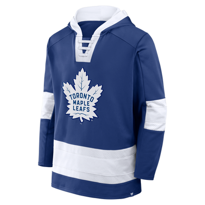 Toronto Maple Leafs Fanatics High Point Lace-Up Long Sleeve