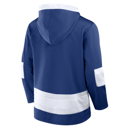 Toronto Maple Leafs Fanatics High Point Lace-Up Long Sleeve