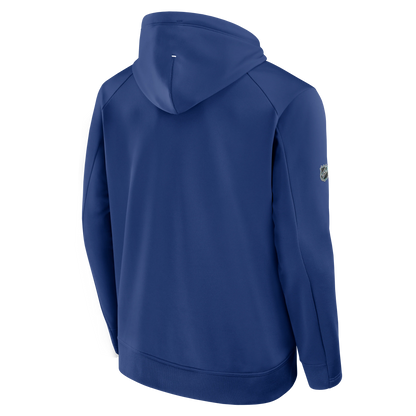 Youth Maple Leafs Fanatics 2025 Authentic Pro Rink Poly Fleece Hoodie