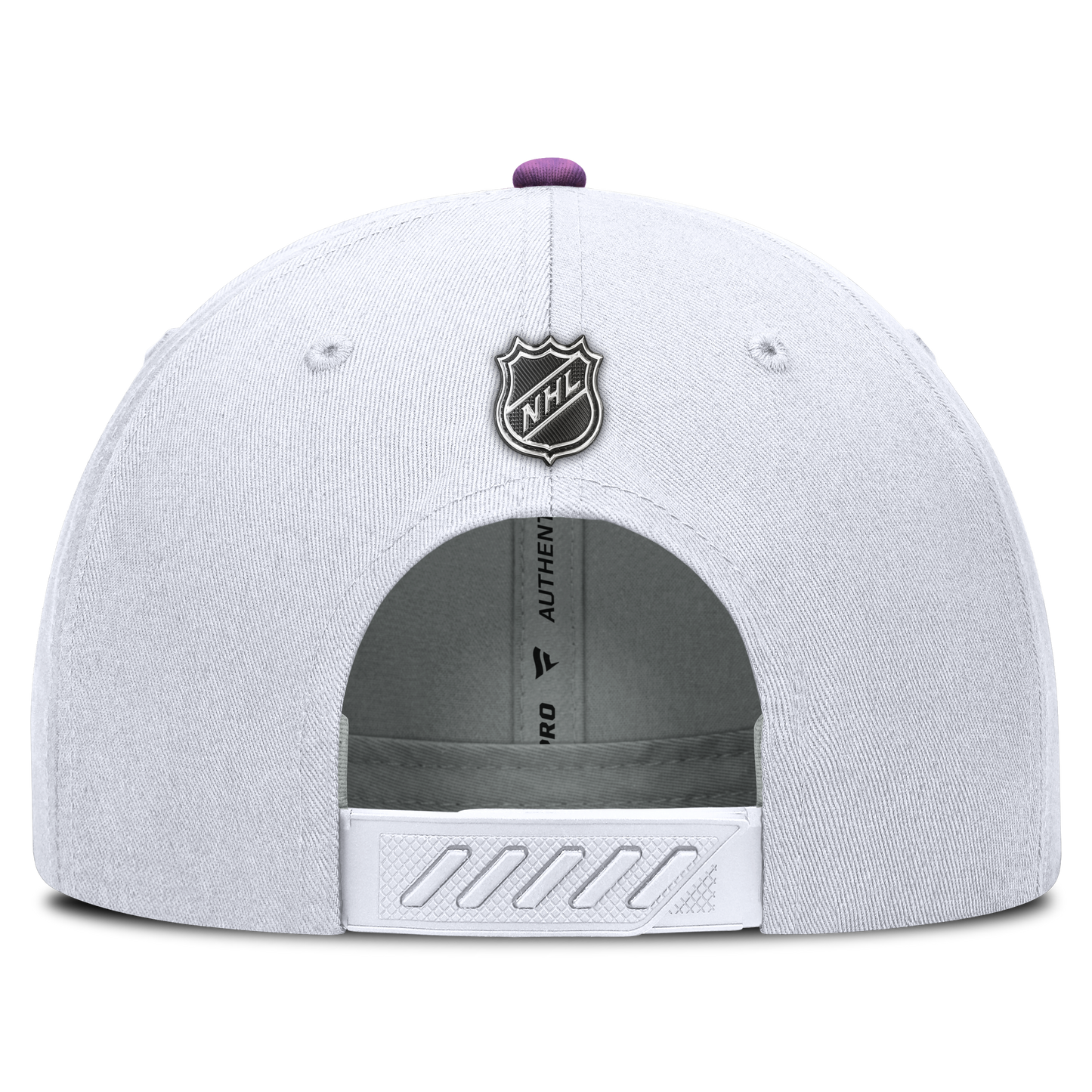 Toronto Maple Leafs Fanatics NHL Fights Cancer Adjustable Cap – White/Lavender