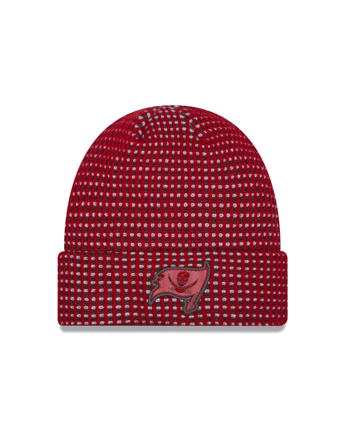 Tampa Bay Buccaneers 2026 New Era NFL Sideline Cold Weather Cuff Knit Toque - Red