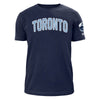 Toronto Argonauts CFL New Era Applique City Navy T-Shirt - Pro League Sports Collectibles Inc.