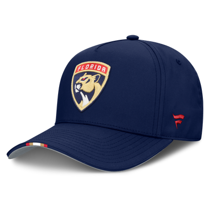 Florida Panthers Fanatics 2025 NHL Draft Authentic Pro On-Stage Podium A-Frame Adjustable Hat