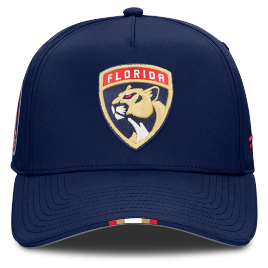 Florida Panthers Fanatics 2025 NHL Draft Authentic Pro On-Stage Podium A-Frame Adjustable Hat
