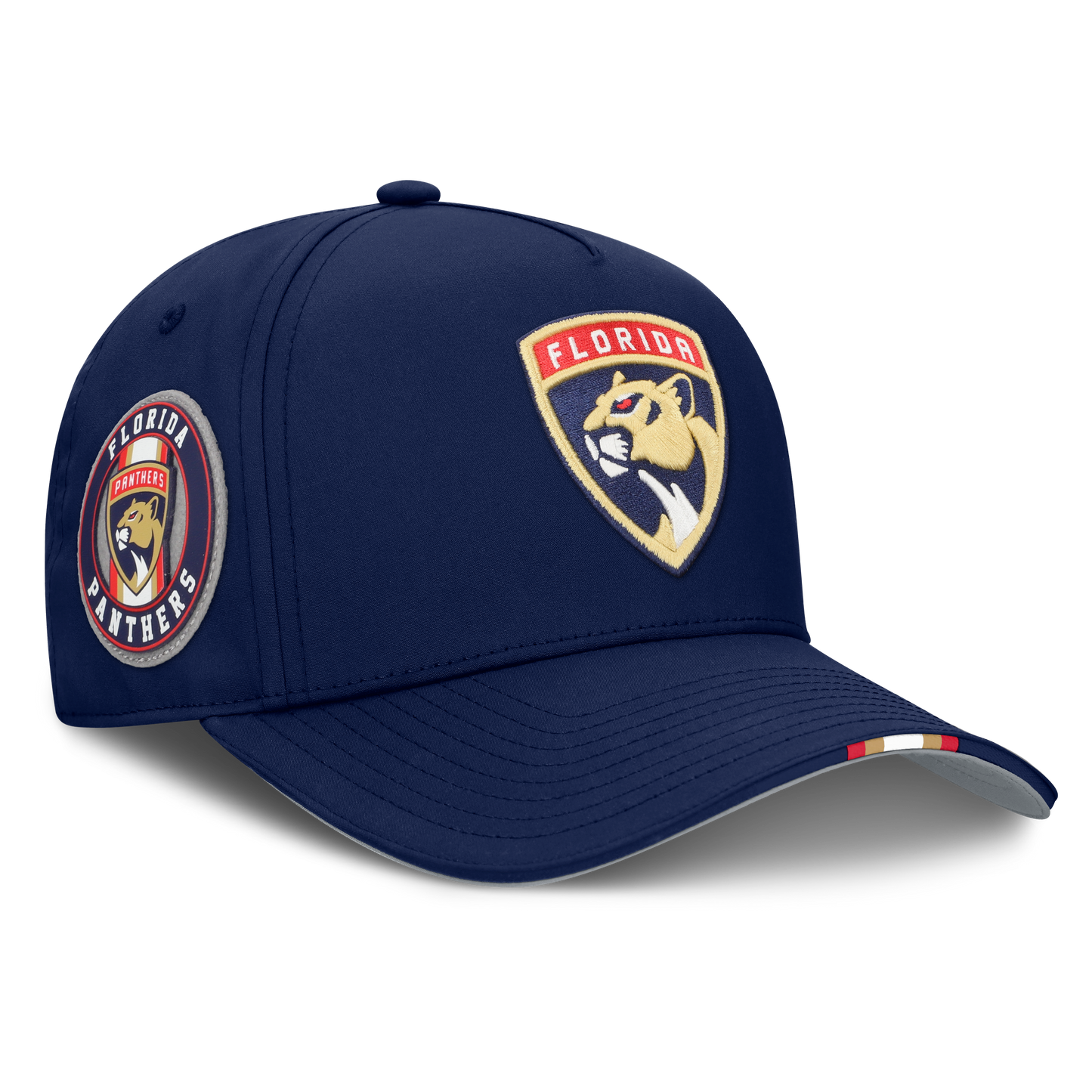 Florida Panthers Fanatics 2025 NHL Draft Authentic Pro On-Stage Podium A-Frame Adjustable Hat