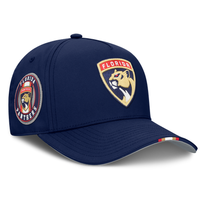 Florida Panthers Fanatics 2025 NHL Draft Authentic Pro On-Stage Podium A-Frame Adjustable Hat