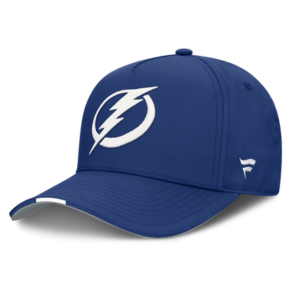 Tampa Bay Lightning Fanatics 2025 NHL Draft Authentic Pro On-Stage Podium A-Frame Adjustable Hat