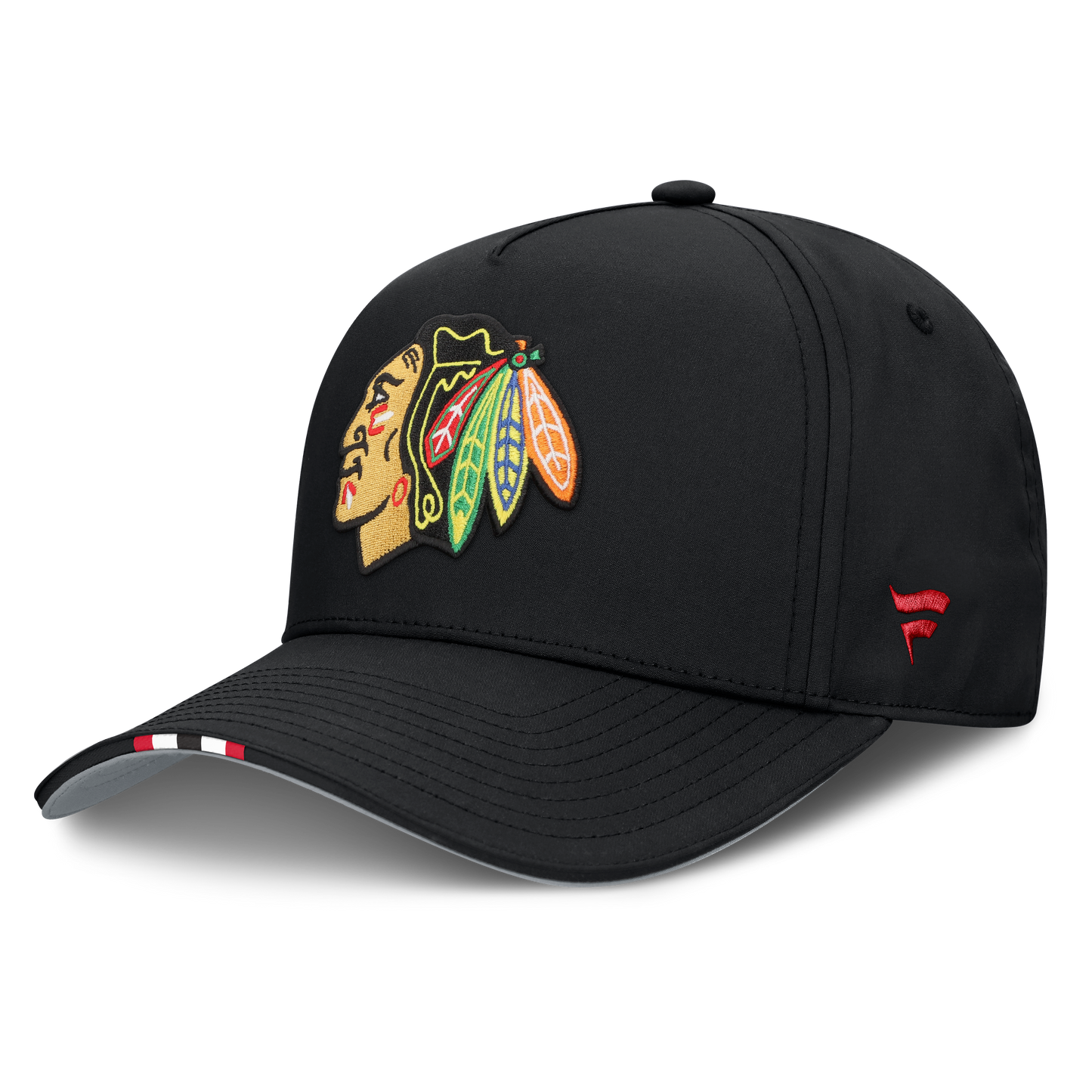 Chicago Blackhawks Fanatics 2025 NHL Draft Authentic Pro On-Stage Podium A-Frame Adjustable Hat