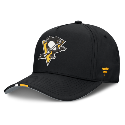 Pittsburgh Penguins Fanatics 2025 NHL Draft Authentic Pro On-Stage Podium A-Frame Adjustable Hat