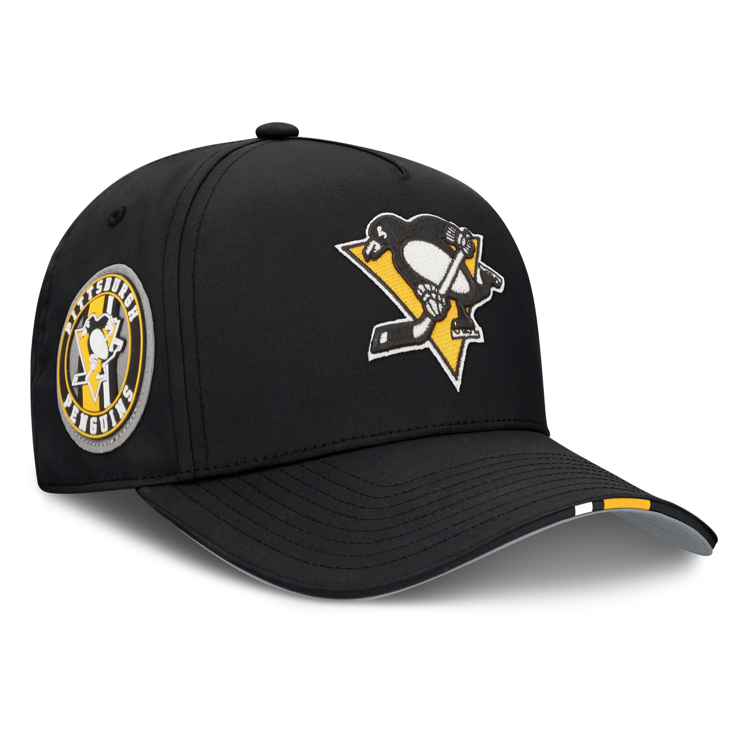 Pittsburgh Penguins Fanatics 2025 NHL Draft Authentic Pro On-Stage Podium A-Frame Adjustable Hat