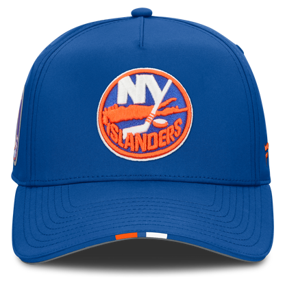 New York Rangers Fanatics 2025 NHL Draft Authentic Pro On-Stage Podium A-Frame Adjustable Hat