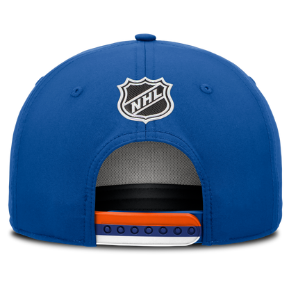 New York Rangers Fanatics 2025 NHL Draft Authentic Pro On-Stage Podium A-Frame Adjustable Hat