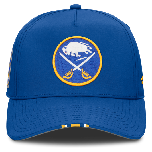 Buffalo Sabres Fanatics 2025 NHL Draft Authentic Pro On-Stage Podium A-Frame Adjustable Hat