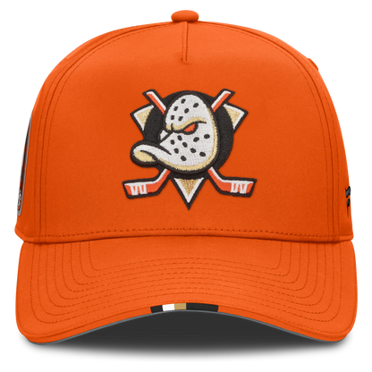 Anaheim Ducks Fanatics 2025 NHL Draft Authentic Pro On-Stage Podium A-Frame Adjustable Hat