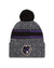 Baltimore Ravens New Era 2023 Sideline - Sport Cuffed Pom Knit Hat - Black