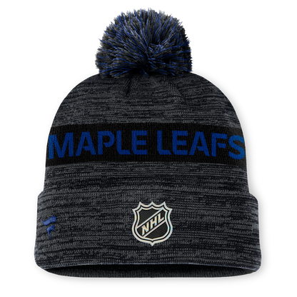 Toronto Maple Leafs Fanatics Brand 24 Authentic Pro 3rd Alternate Logo Cuffed Knit Pom Toque