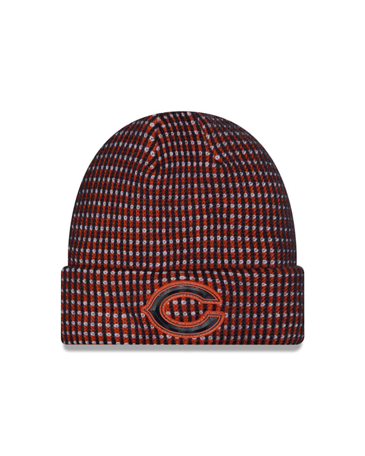 Chicago Bears 2026 New Era NFL Sideline Cold Weather Cuff Knit Toque - Orange C