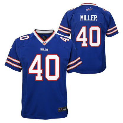 Youth Von Miller #40 Royal Buffalo Bills Nike - Game Jersey - Pro League Sports Collectibles Inc.