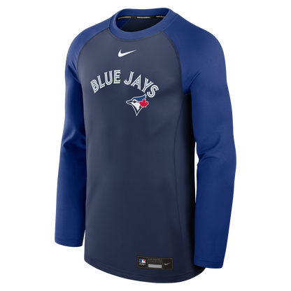 Toronto Blue Jays Dri-Fit Midnight Blue Long Sleeve T-Shirt