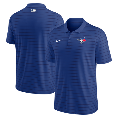 Toronto Blue Jays Nike Royal Authentic Collection Victory Performance Striped Polo