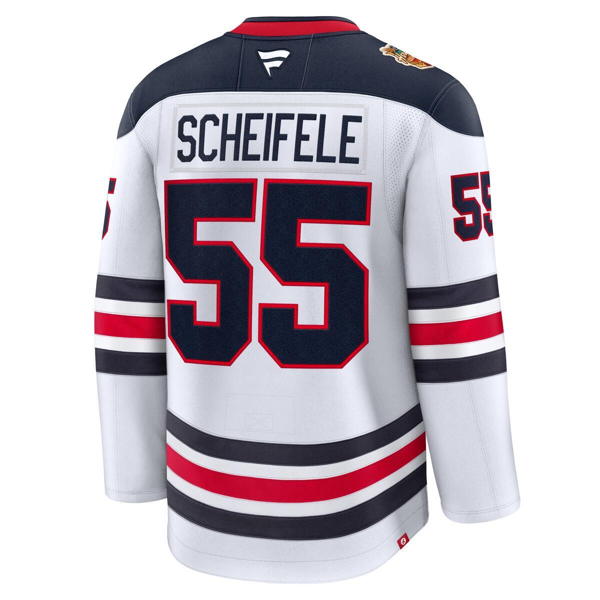 Winnipeg Jets Mark Scheifele #55 Fanatics 2026 NHL Heritage Classic Premium Player Jersey - White