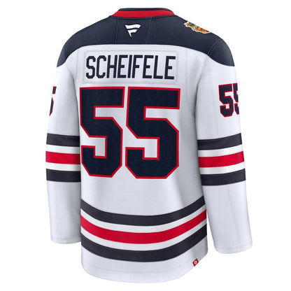 Winnipeg Jets Mark Scheifele #55 Fanatics 2026 NHL Heritage Classic Premium Player Jersey - White