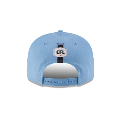 TORONTO ARGONAUTS CFL 2025 New Era 9FIFTY Snapback Hat - Sky Blue