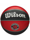 Wilson NBA Toronto Raptors Tribute Outdoor Rubber Basketball