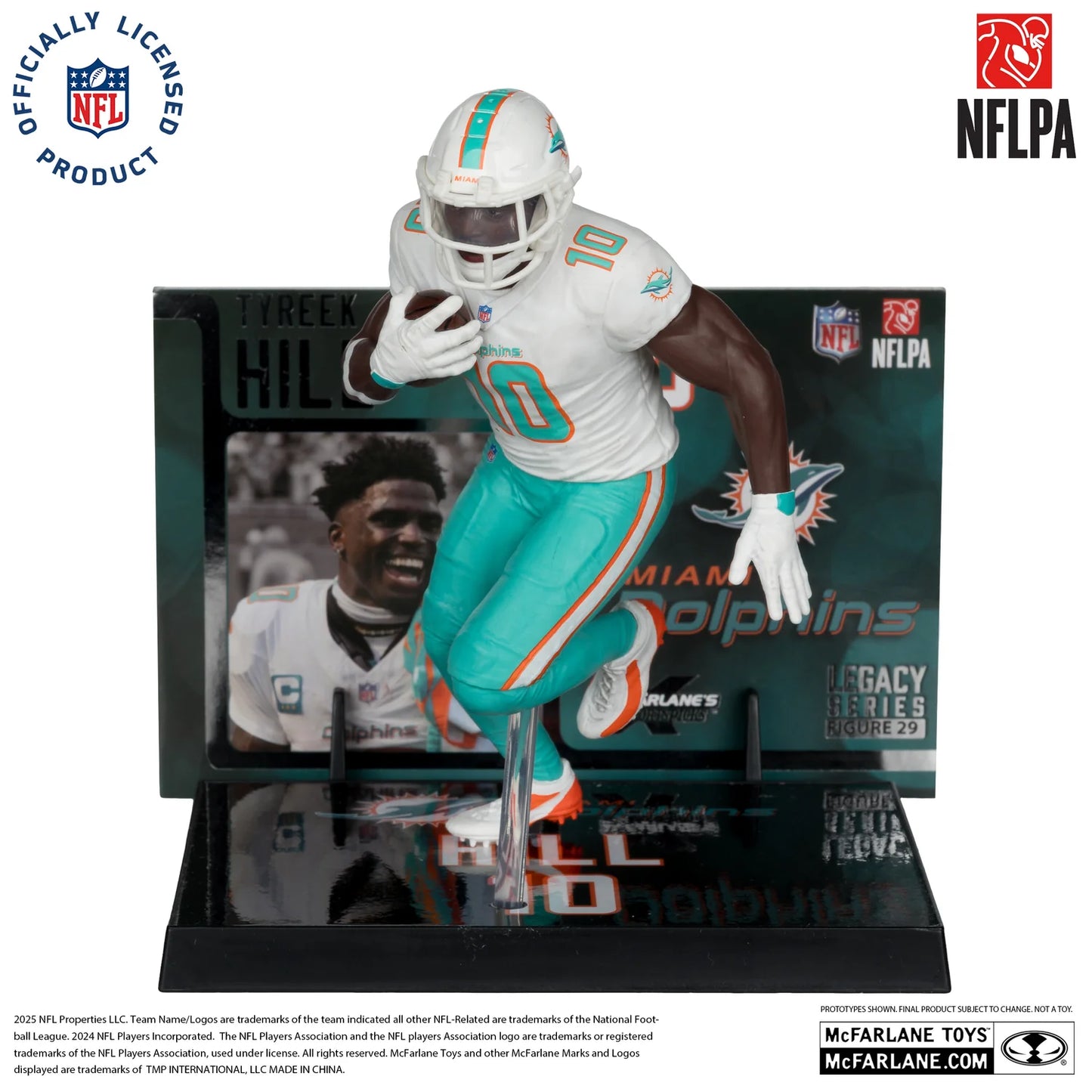 McFarlane's Sports Pick - Miami Dolphins Tyreek Hill #10 NFLPA 7IN Figure