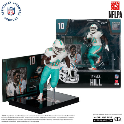 McFarlane's Sports Pick - Miami Dolphins Tyreek Hill #10 NFLPA 7IN Figure